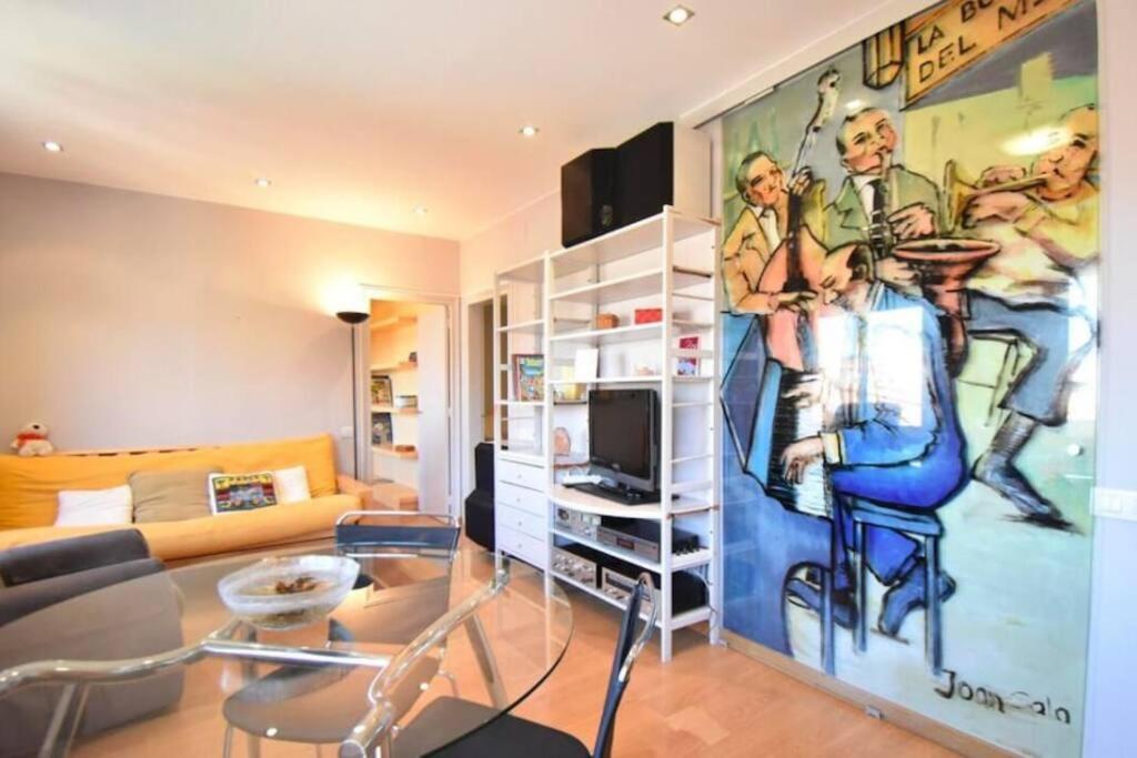 B&B Terrassa - 3 Bedroom Jazz Apartment with Private Terrace - Bed and Breakfast Terrassa
