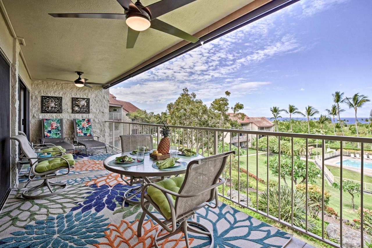 Kailua-Kona Condo with Pool and Ocean Views - B&B