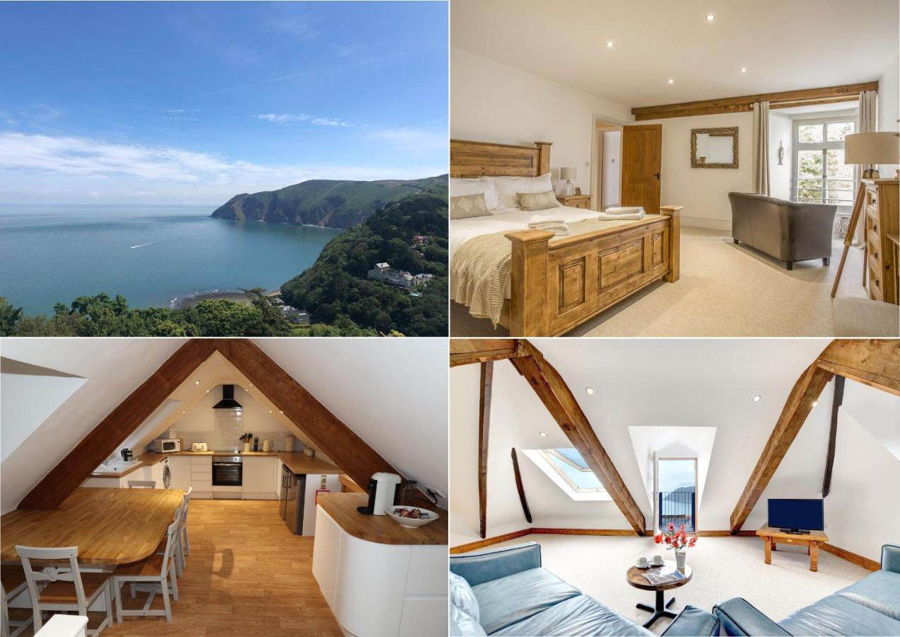 B&B Lynton - The Penthouse Lynmouth Bay - Bed and Breakfast Lynton