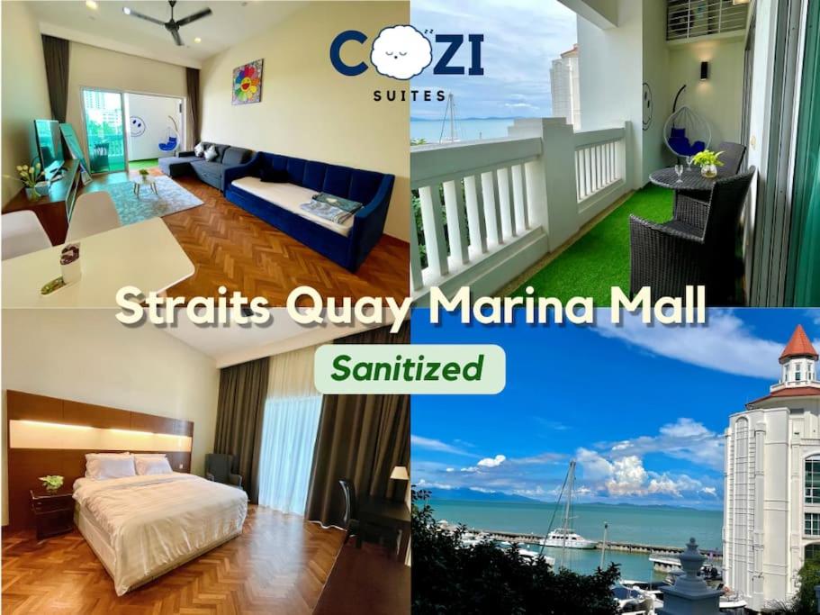 B&B Bagan Jermal - Instagramable Luxury Suites for Couples or Families • Straits Quay Penang • Sea View Balcony • Private Bathtub - Bed and Breakfast Bagan Jermal