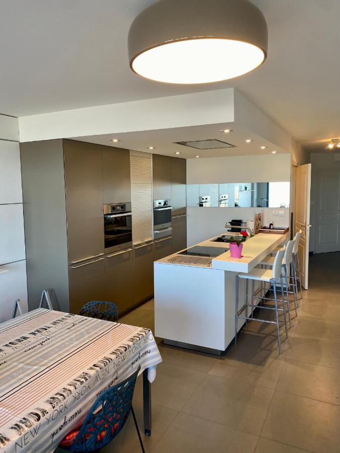 Appartement de prestige vue mer place de parking - B&B