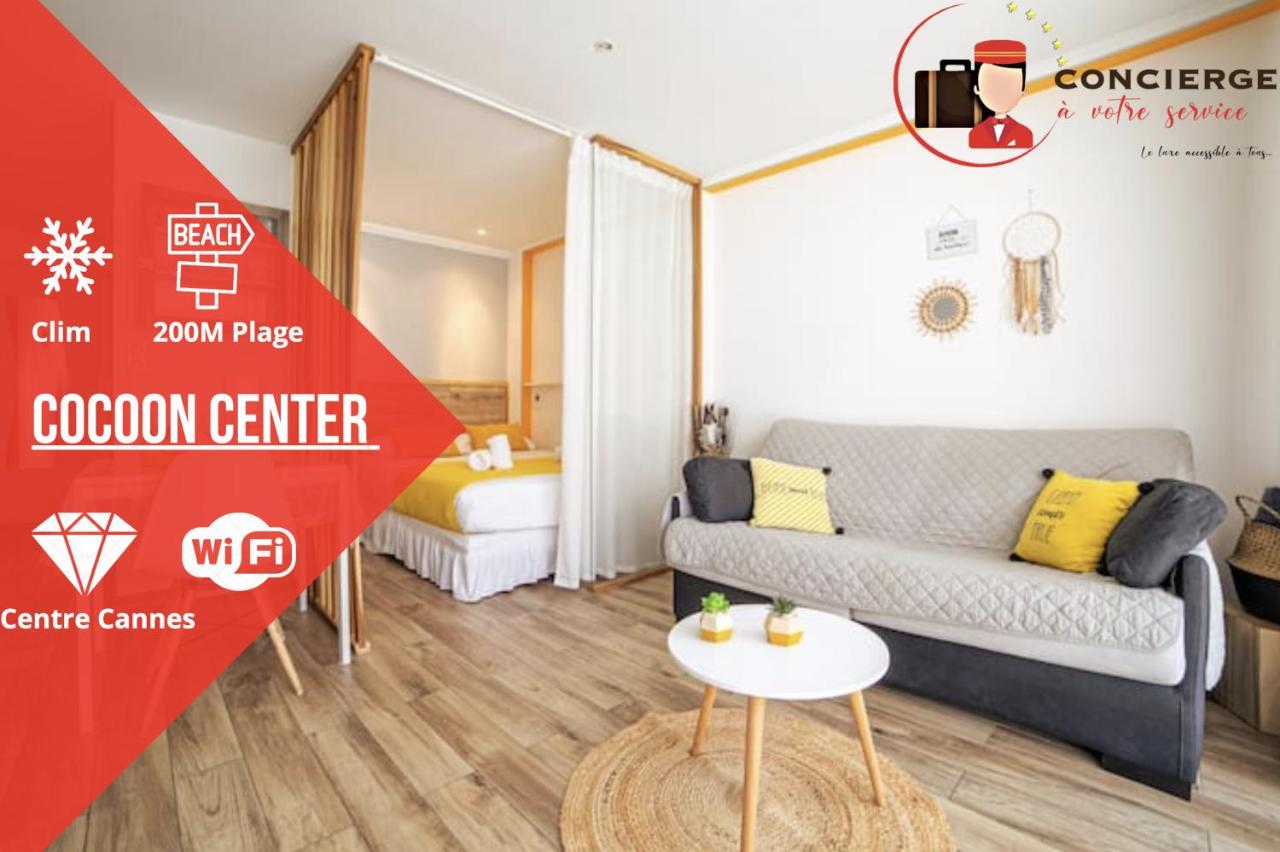 Cocoon Center - Rue d'antibes - 200m plage- Clim - wifi - Unique - Chambres d’hôtes Cannes