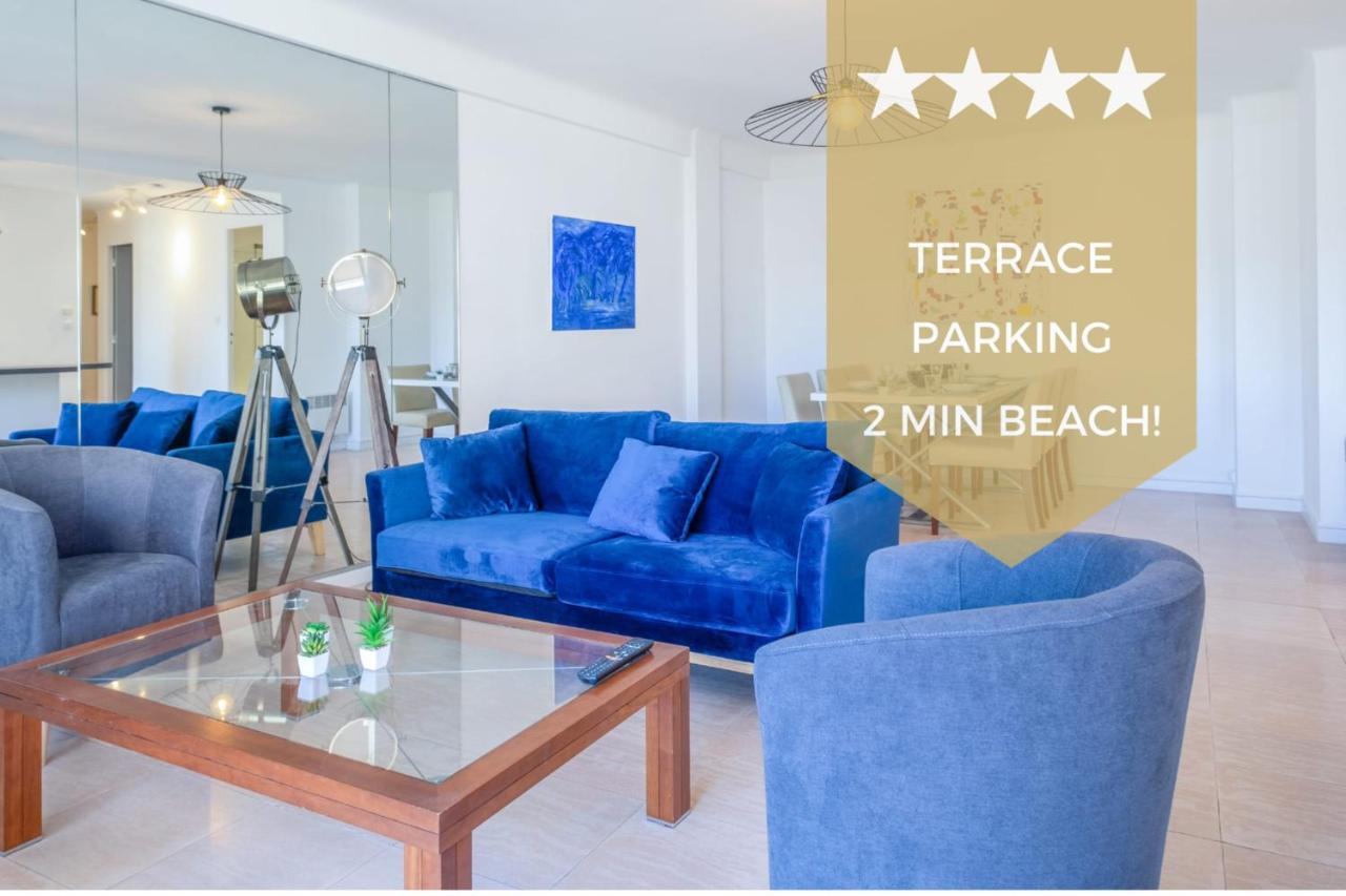 2Br Apartment 100m from Beaches Terrace & Parking - Chambres d’hôtes Cannes