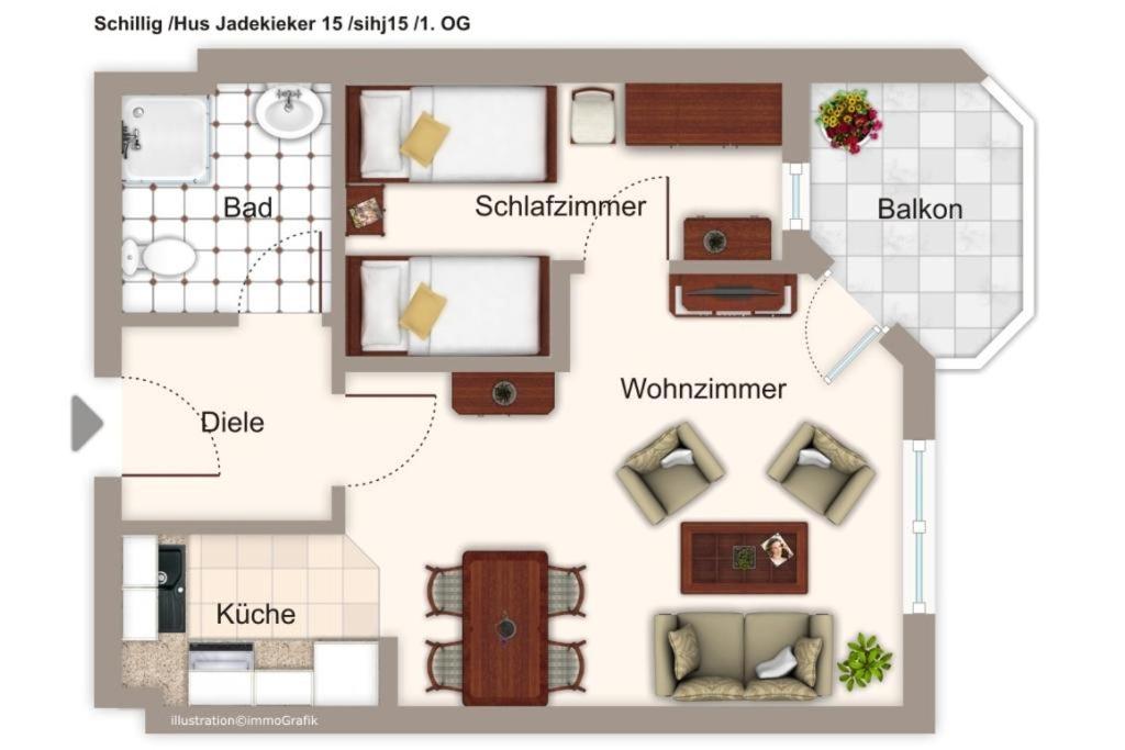 Hus Jadekieker Hus Jadekieker 15 - B&B Schillig