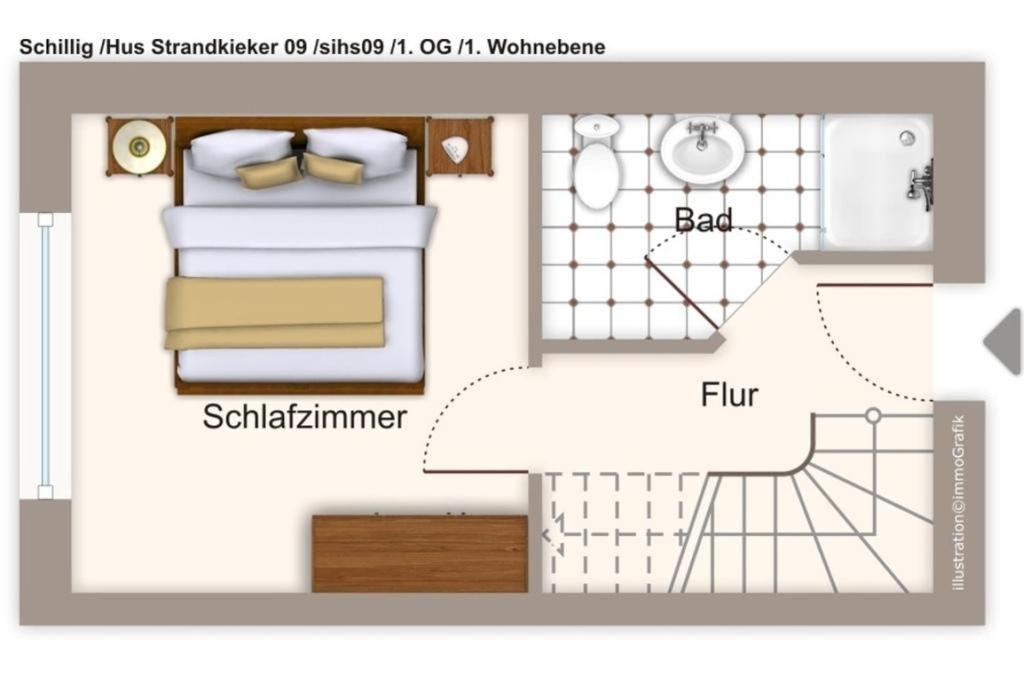 Hus Strandkieker Hus Strandkieker 09 - B&B Schillig