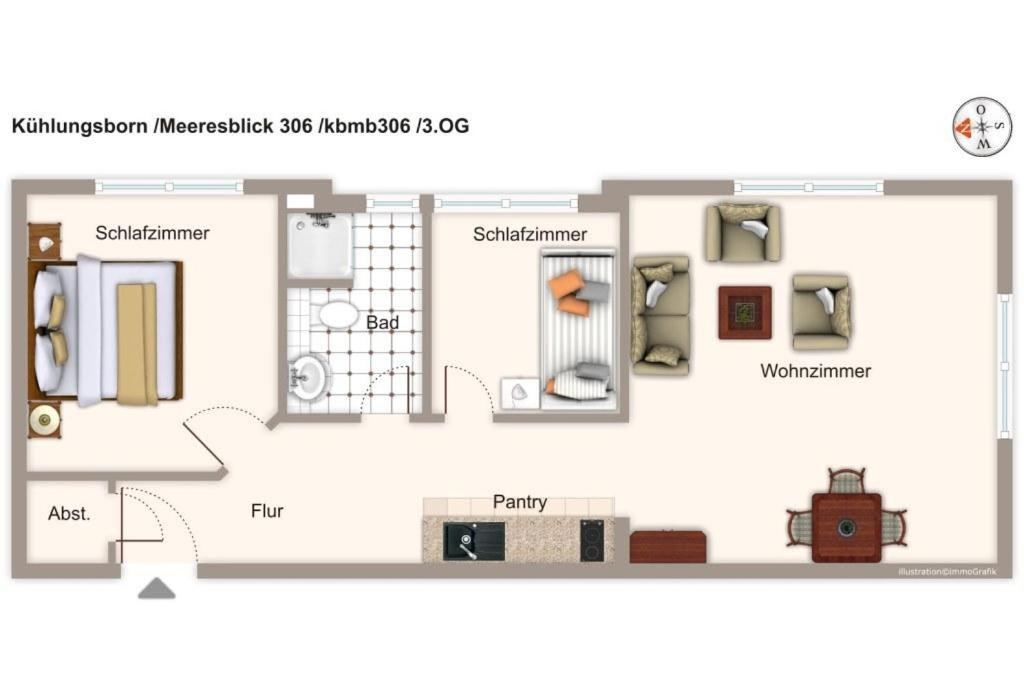Meeresblick Meeresblick 306 - B&B