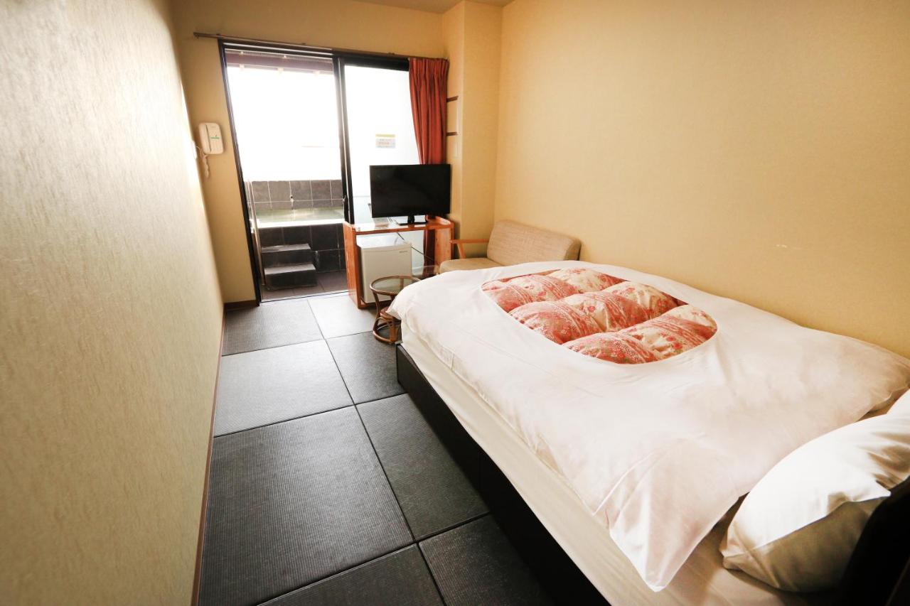 Double Room with Small Double Bed and Open-Air Bath - Annex