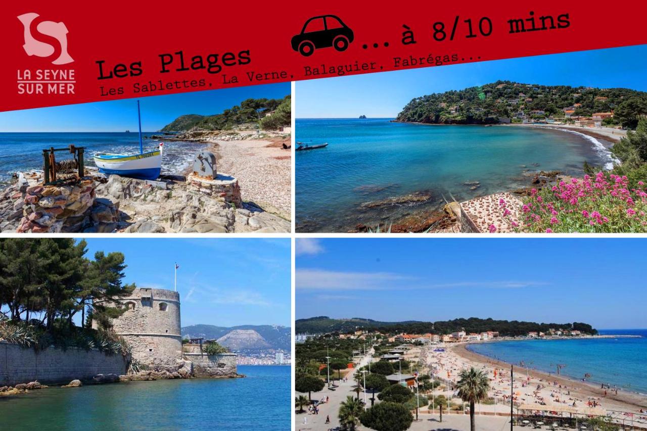 L'Aparté H24,Cosy,Port,Plage,Wifi,Netflix - Chambres d’hôtes La Seyne-sur-Mer