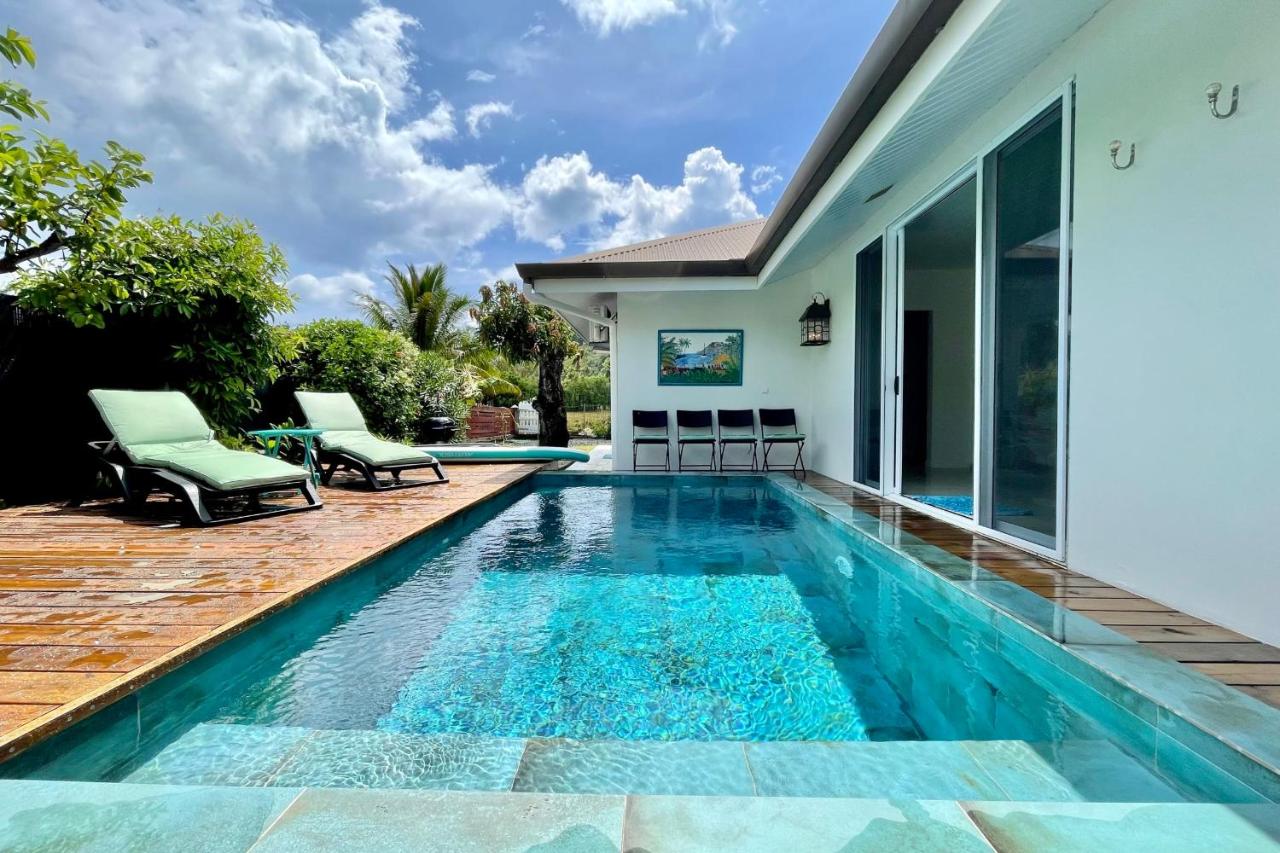 Villa Maramatea vast modern and comfy leisure and chill out in Moorea - Chambres d'hôtes Vai'anae