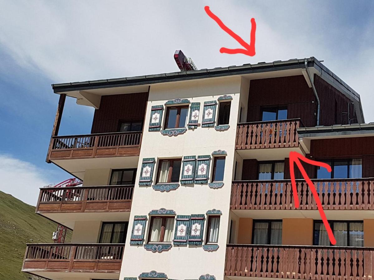 Tignes rond point des pistes vue panoramique au soleil - Ferienwohnung Tignes