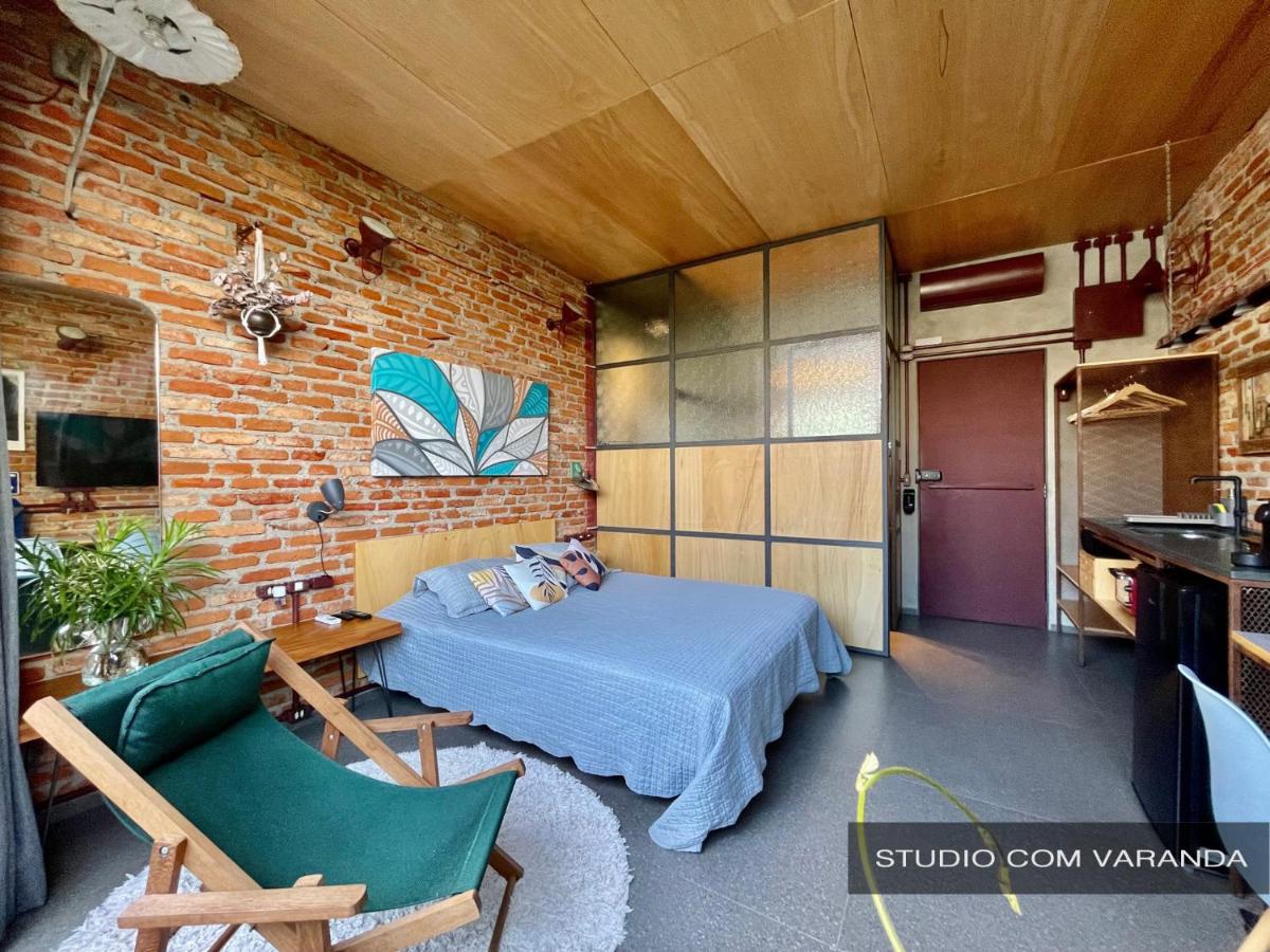 Studio with Balcony