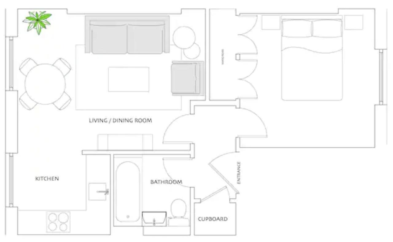 1 Bed Apartment Russell Square - B&B