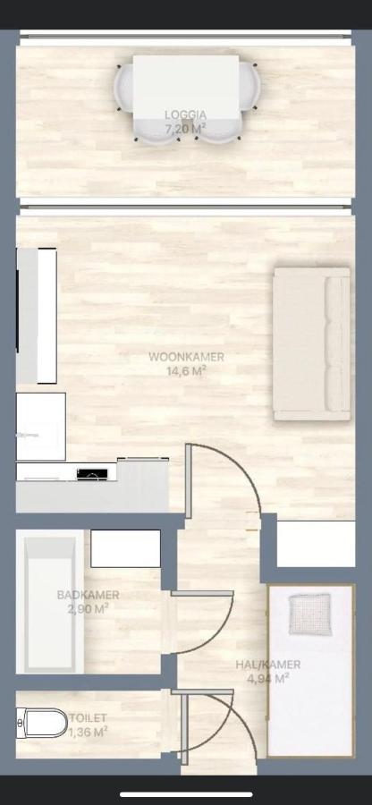 Blue Sky La Grande Motte Studio -Pool-5min Beach -Queensizebed -WiFi - B&B La Grande-Motte