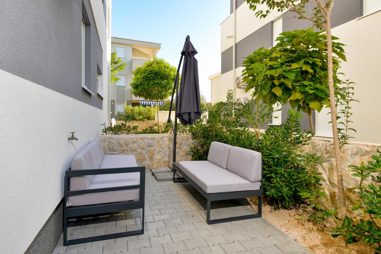 Apartment mit Gartenblick