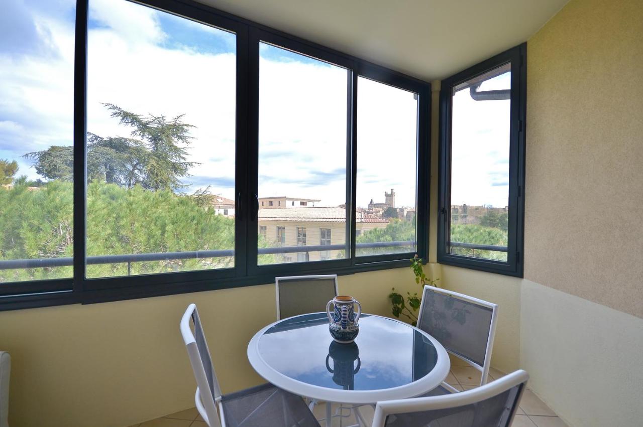 Appartement dans résidence avec piscine et parking - Ferienwohnung Uzès