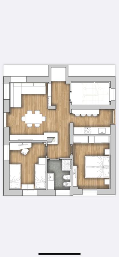 Appartamento con 2 Camere da Letto