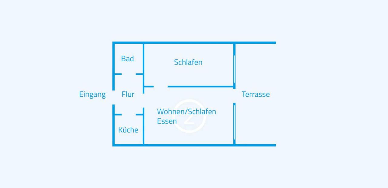 Apartment mit 1 Schlafzimmer