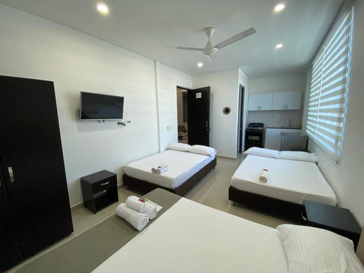 Apartment Studio with kitchen and air conditioning