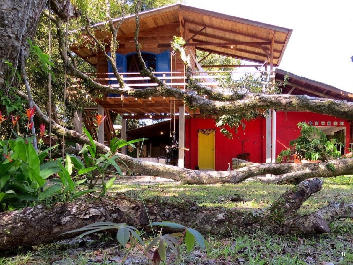 Casa Estilosa e Rústica com Vista para o Pôr do Sol da Ilha do Mel! - B&B