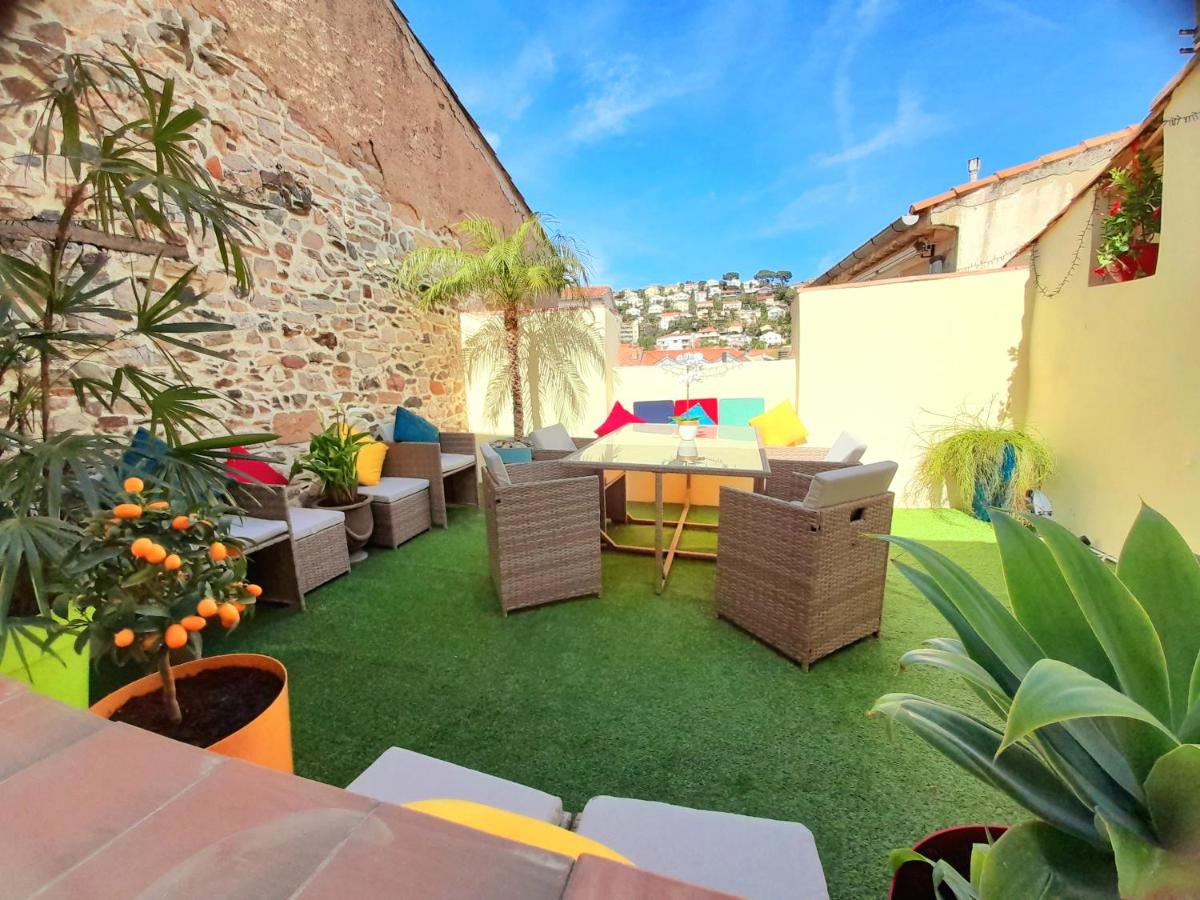Appartement familial - 7pers- Hyères-centre - B&B Hyères