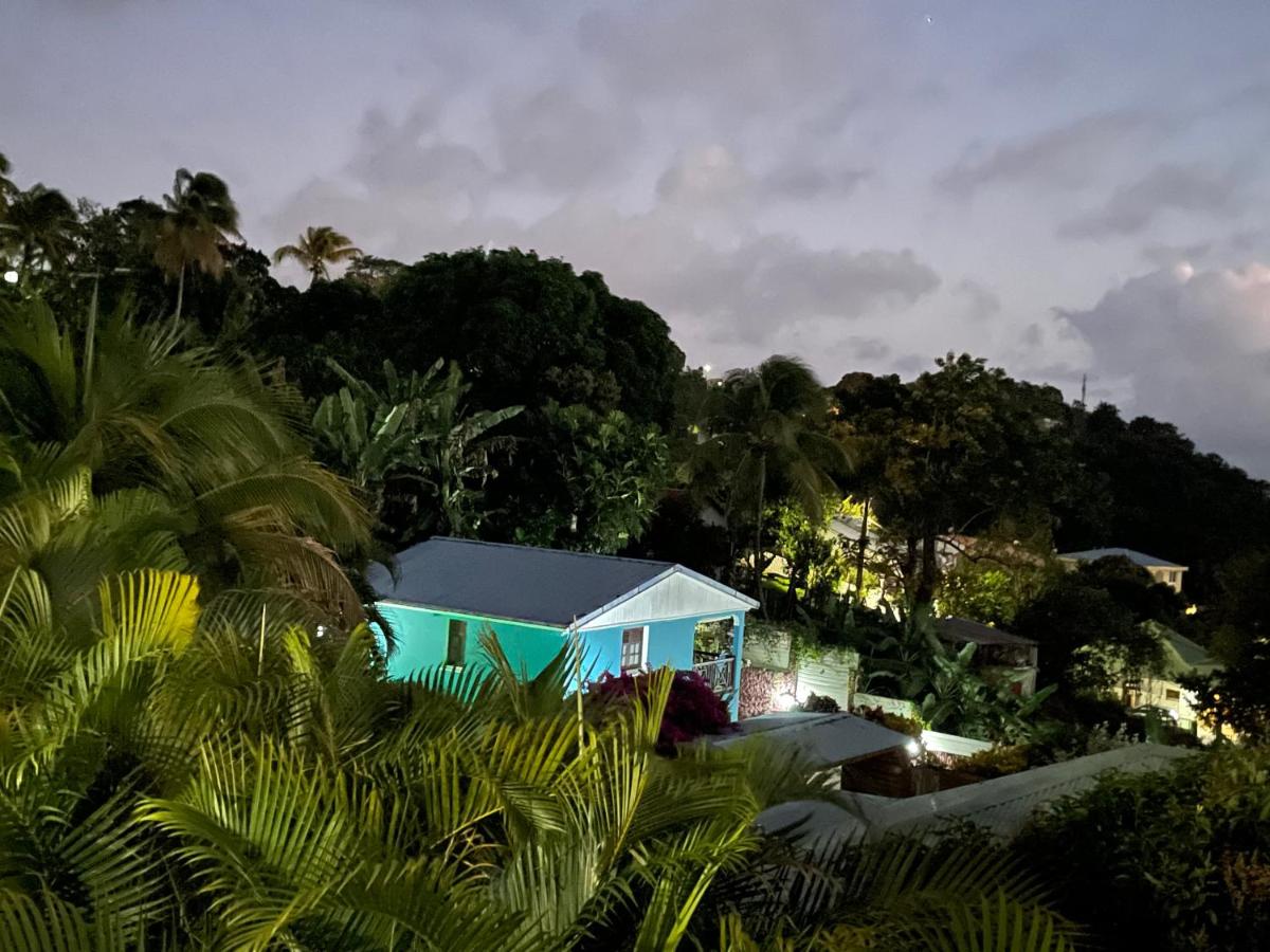 LES VILLAS PAMEYAQUE 2 F2 avec piscine et vue mer - Chambres d'hôtes Rivière Salée