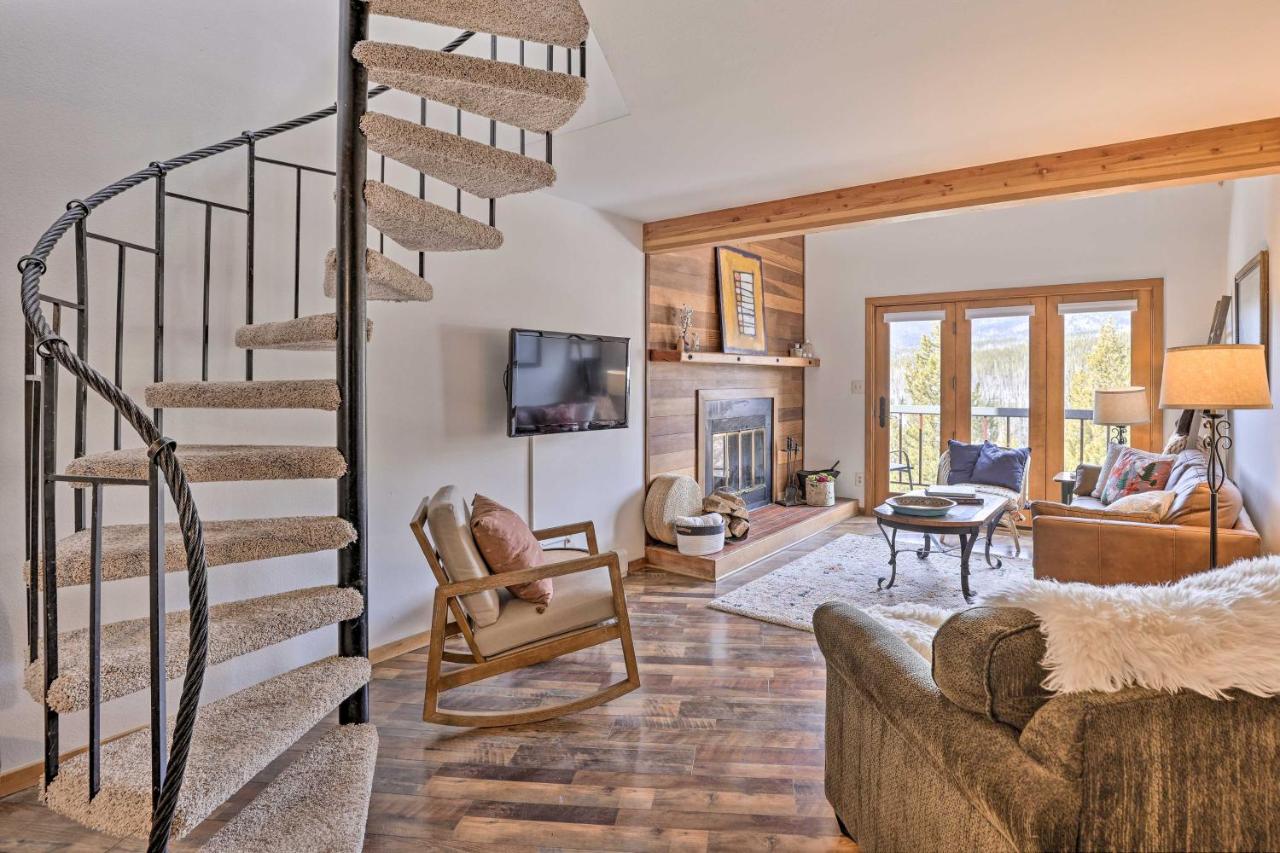 Private Balcony and Resort Perks Silverthorne Condo - Bed and Breakfast