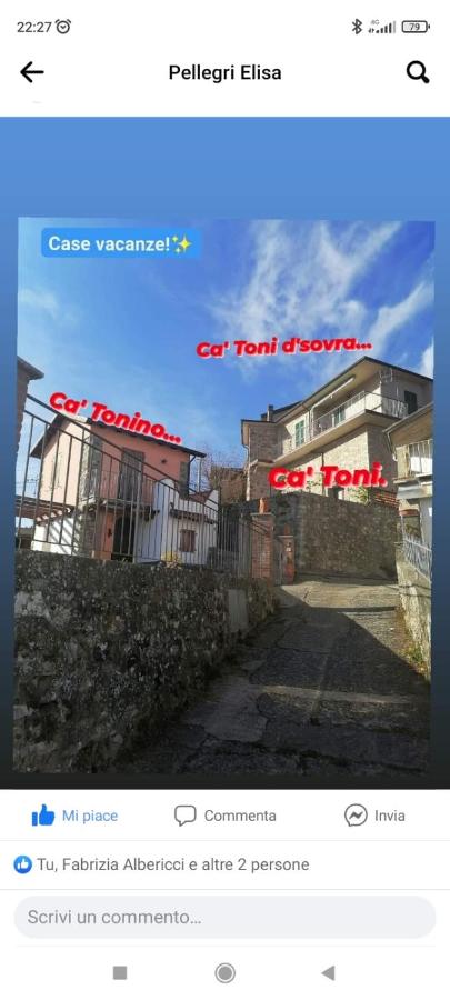 Ca' Toni d'sovra - Bed and Breakfast