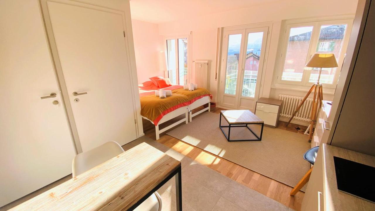 B&B Paudex - The 105 - Stunning new studios by the lake, close to city center of Lausanne - Bed and Breakfast Paudex