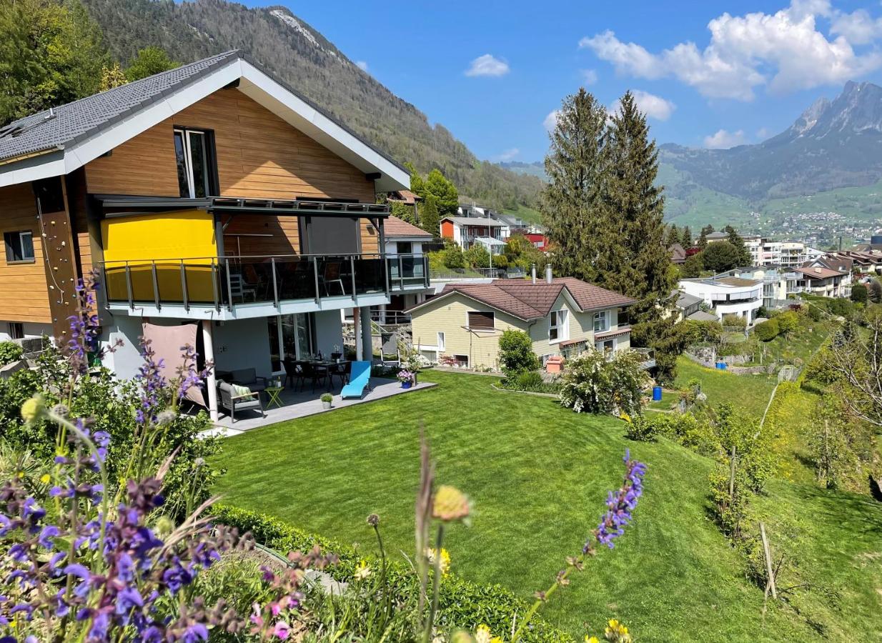 Ferienwohnung Seesicht - Ferienwohnung Brunnen SZ