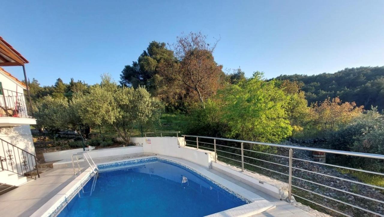 Charming villa with sea view and swimming pool - B&B Traù