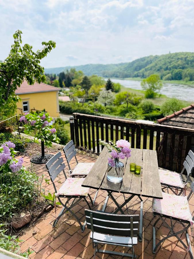 Ferienwohnung am Elberadweg - B&B