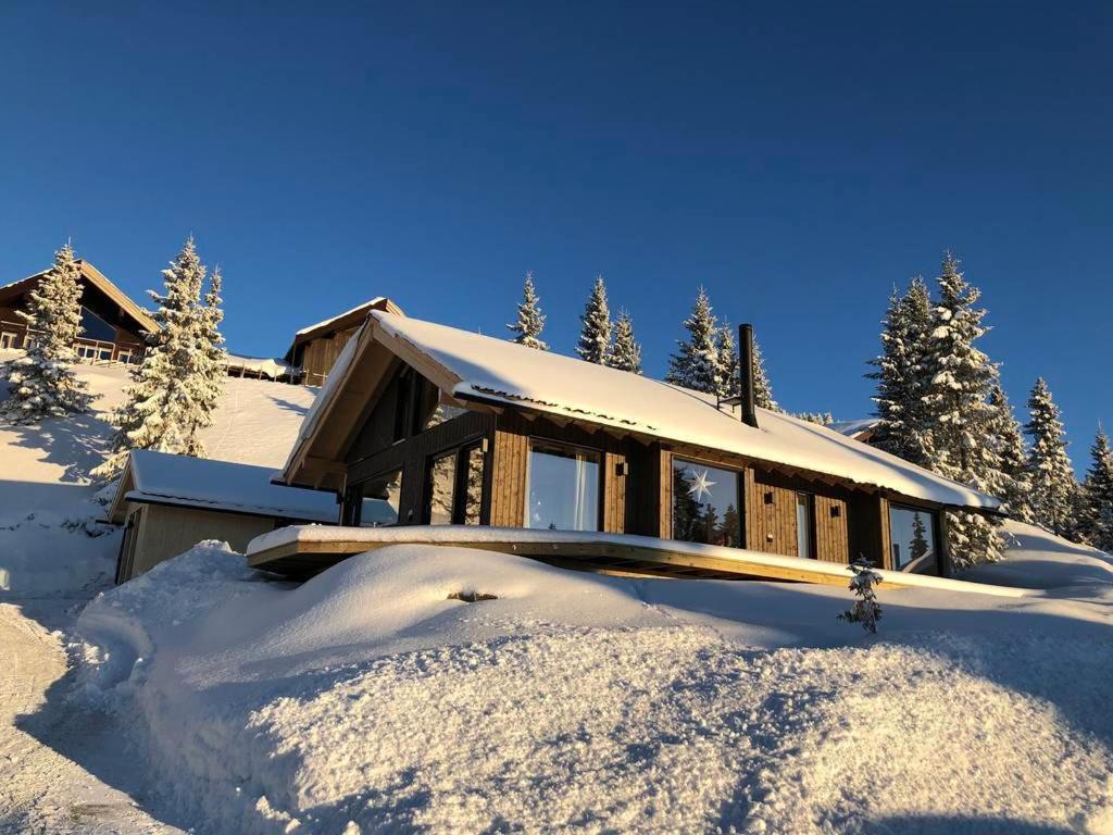 Modern New Large Cabin Ski in out Sjusjøen - Bed and Breakfast