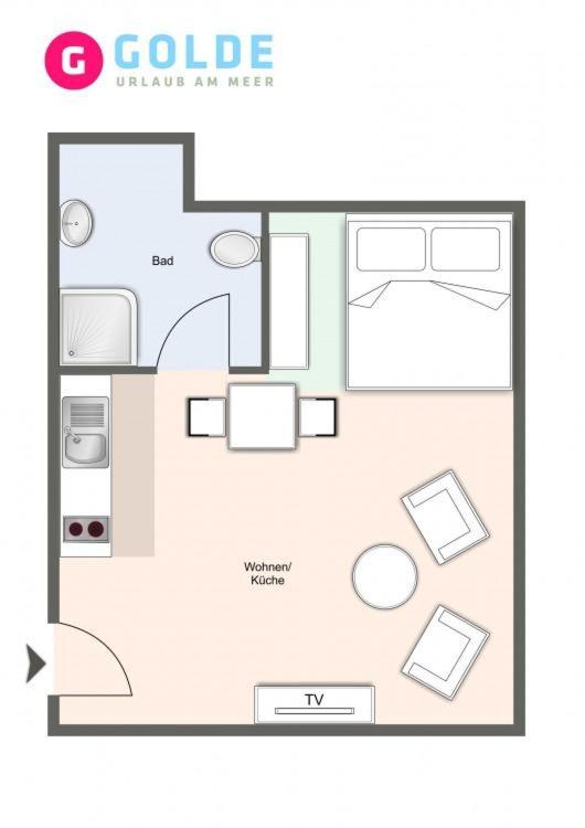Appartementanlage am Strand Appartementanlage am Strand Kleines Versteck - 6 - Ferienwohnung