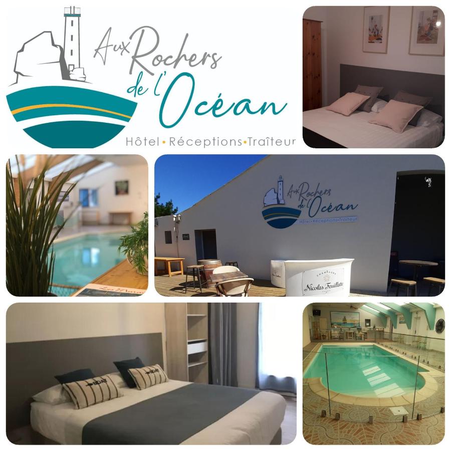 B&B Givrand - Hotel Aux Rochers de l'Ocean - Bed and Breakfast Givrand