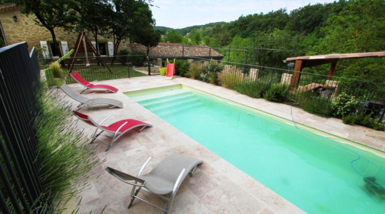 Villa spacieuse à Divajeu avec piscine privée - Ferienwohnung Haut Divajeu
