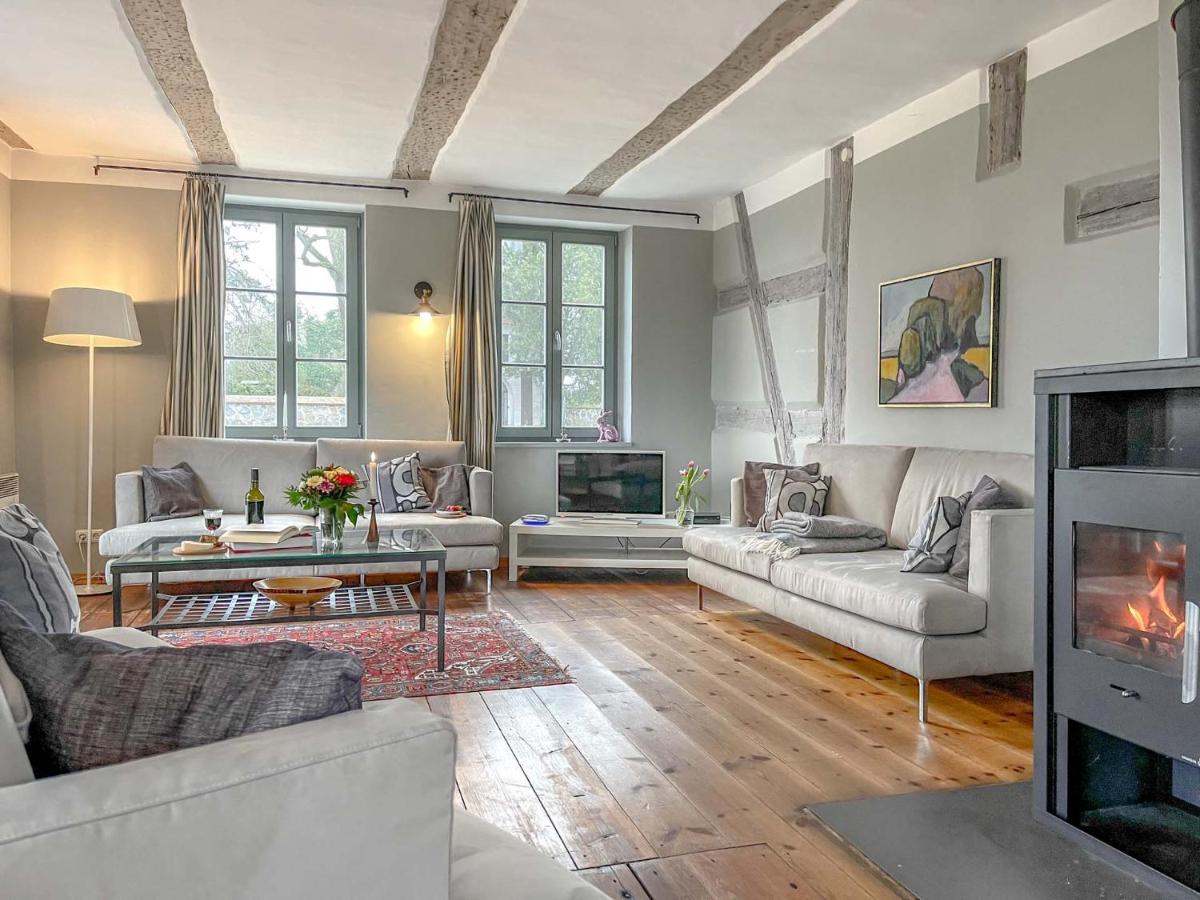 traumHaff Historischer Kahnschifferhof mit Kamin, liebevoll restauriert - B&B Vogelsang