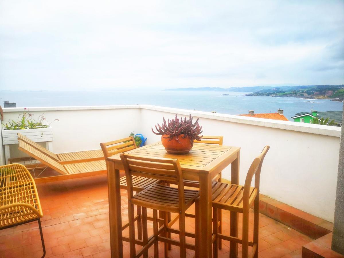 AIRES DEL MAR, Terraza preciosa en Luanco - Bed and Breakfast