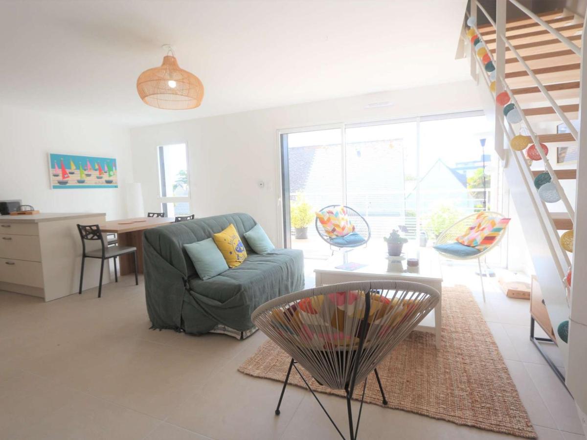 Duplex lumineux à Bénodet: plage et thalasso à pied, terrasse, parking et abri vélo inclus - FR-1-481-117 - B&B