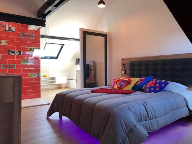 Maison avec garage Pop' Appart' - B&B