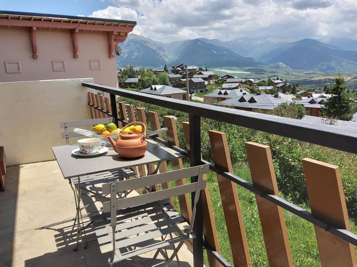 B&B Font-Romeu - Grand F3 75m2 4/6 pers, jardin terrasse, top vue - Bed and Breakfast Font-Romeu