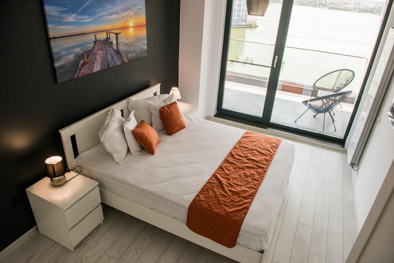 Appartement met uitzicht op het meer