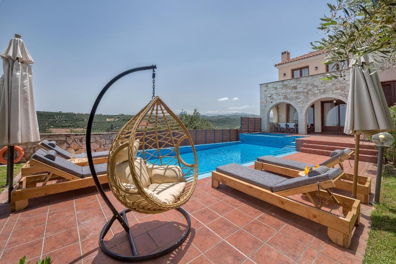 Villa Katerina with Eco heated pool - Ferienwohnung Spiliá