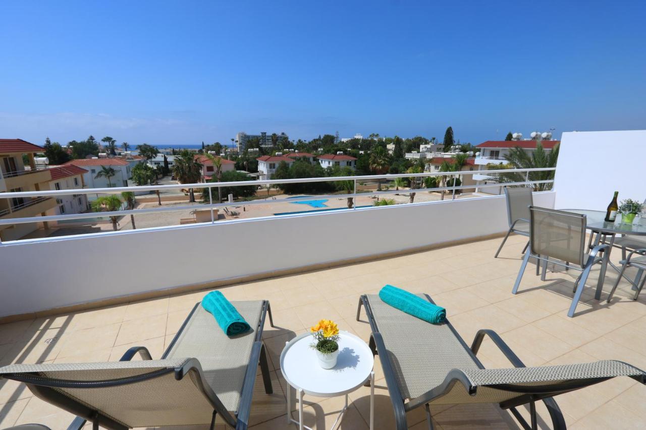 B&B Agia Napa - Nissi 3 Amazing Sea View Apartment - Bed and Breakfast Agia Napa