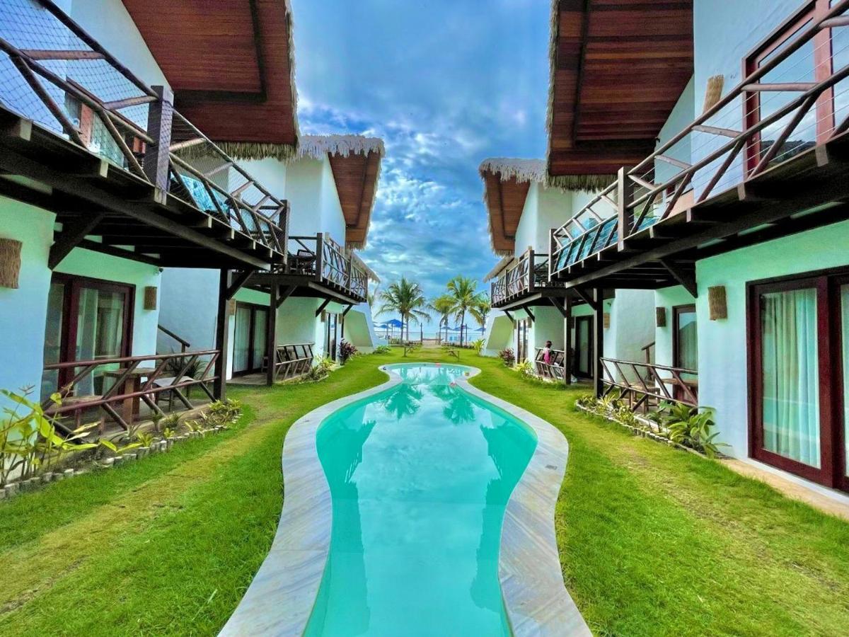 Ap. Estrela do Mar - Pé na areia com vista para o mar e piscina - Ferienwohnung