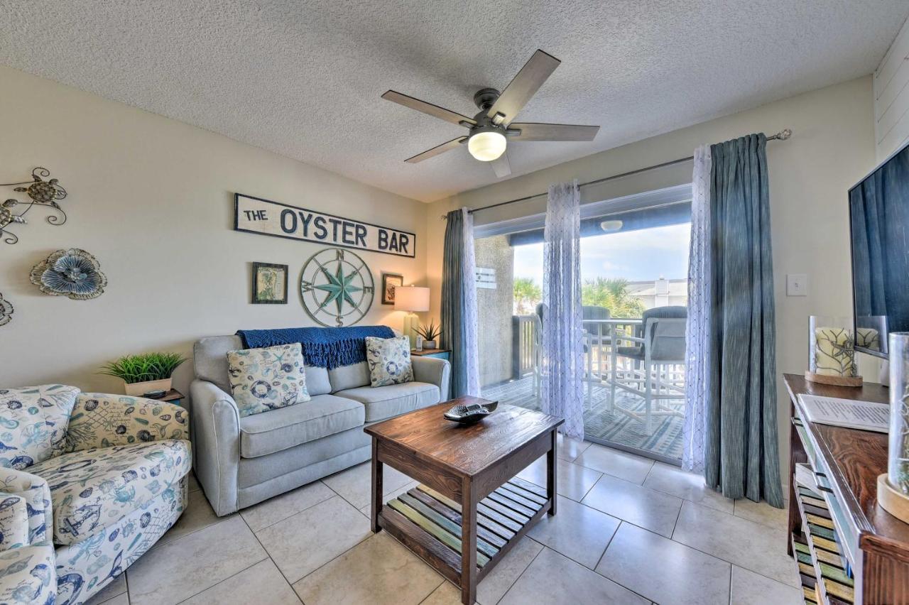 Ocean-View Fernandina Condo with Pool, Beach Access! - B&B