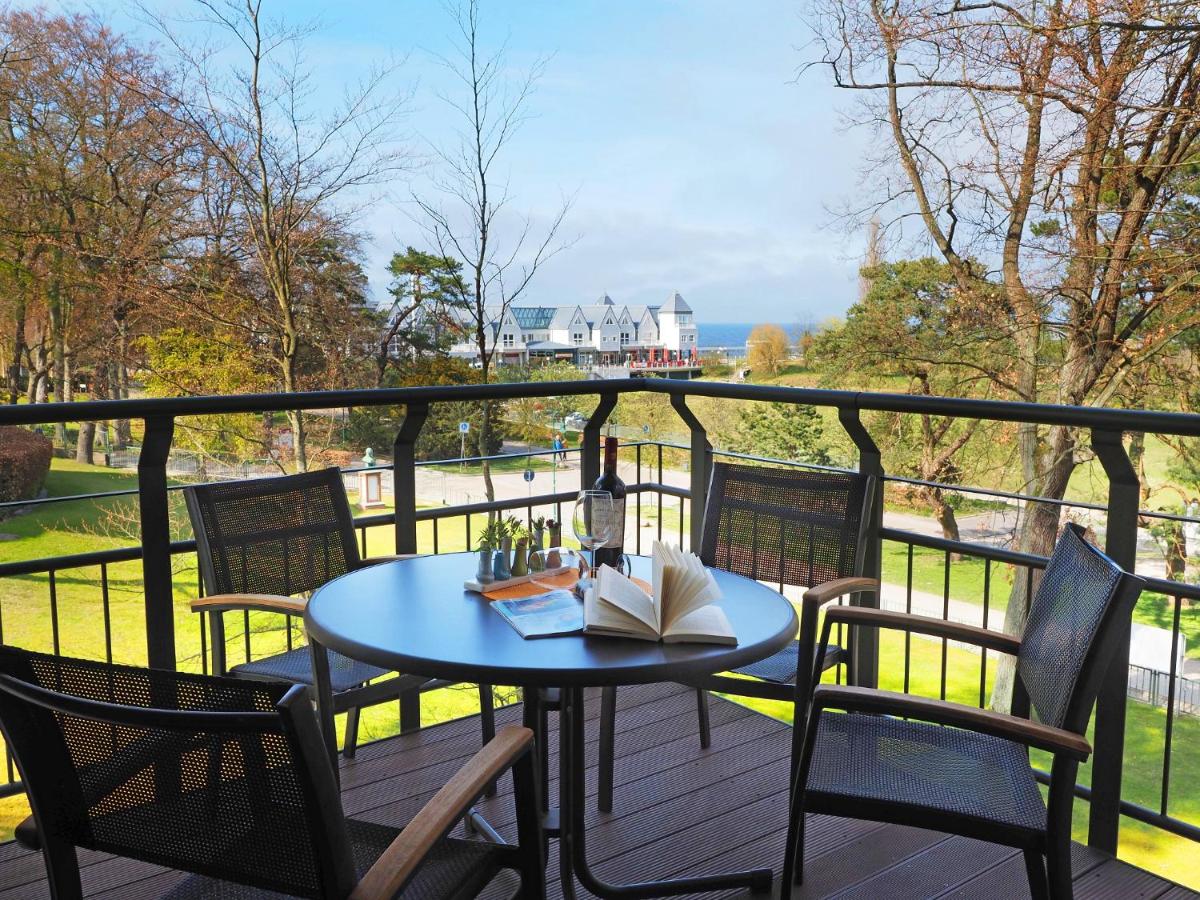 Kaiservillen Heringsdorf - Ferienwohnung mit 2 Schlafzimmern und Balkon D212 - Chambres d'hôtes Heringsdorf