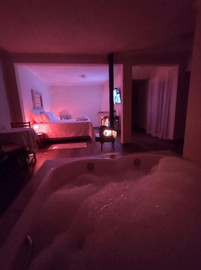 Suite mit Queensize-Bett und Whirlpool