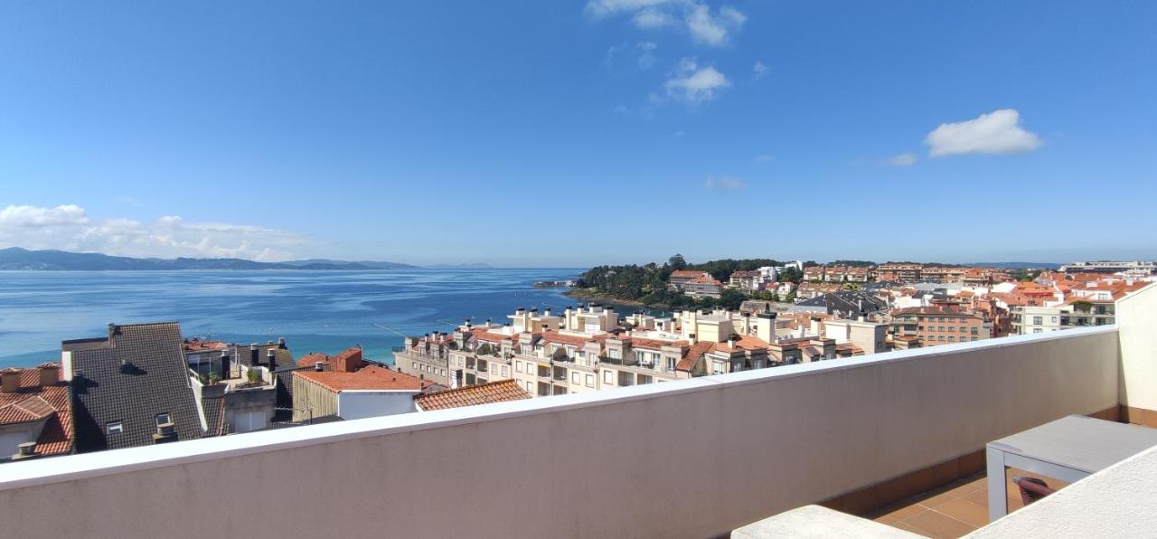 Ático Vixía do Mar, amplia terraza y espectaculares vistas - B&B Sanxenxo