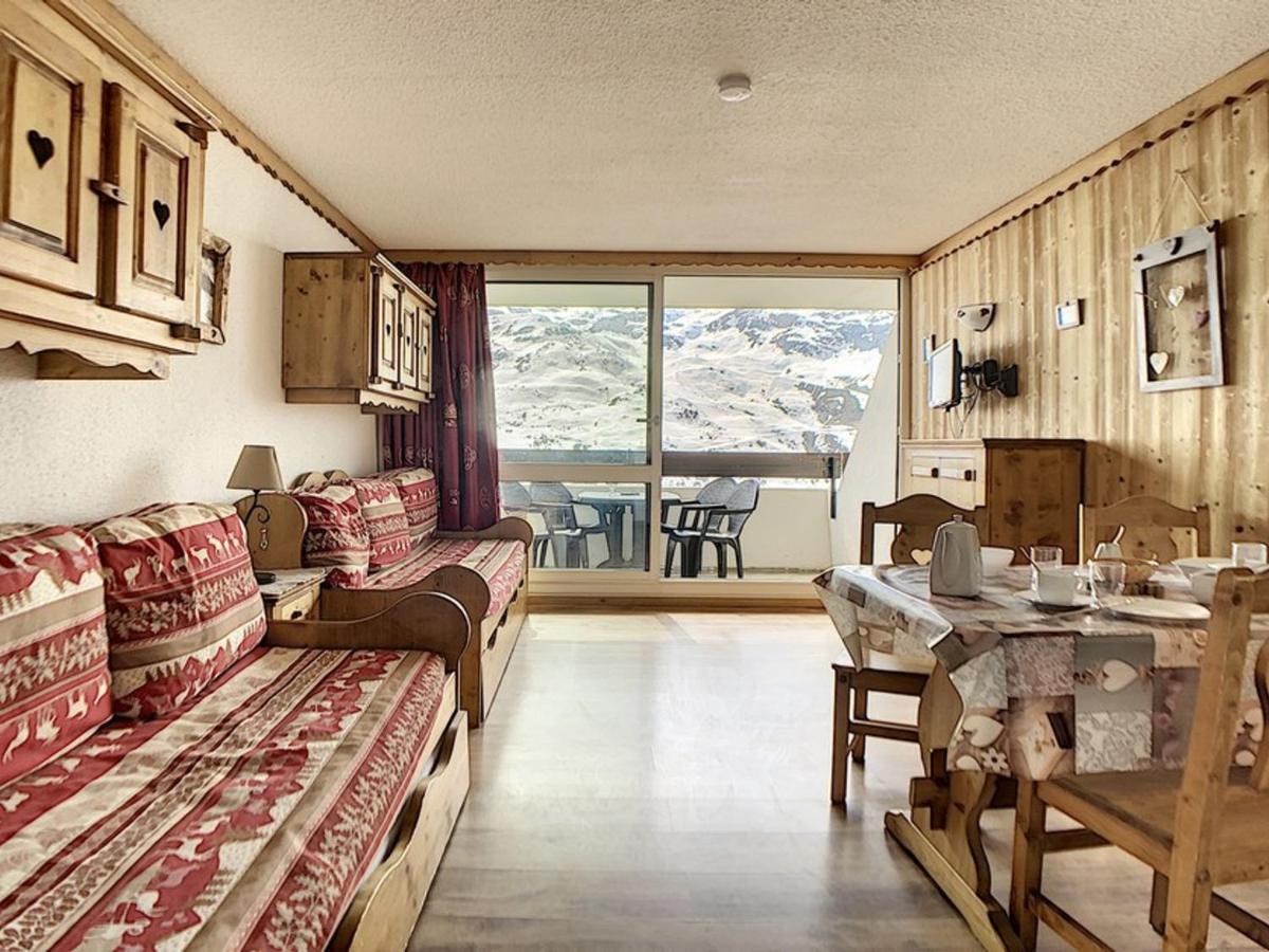 Studio lumineux, ski aux pieds, balcon sud, 4 pers., 2 Flocons Or - FR-1-344-784 - Ferienwohnung