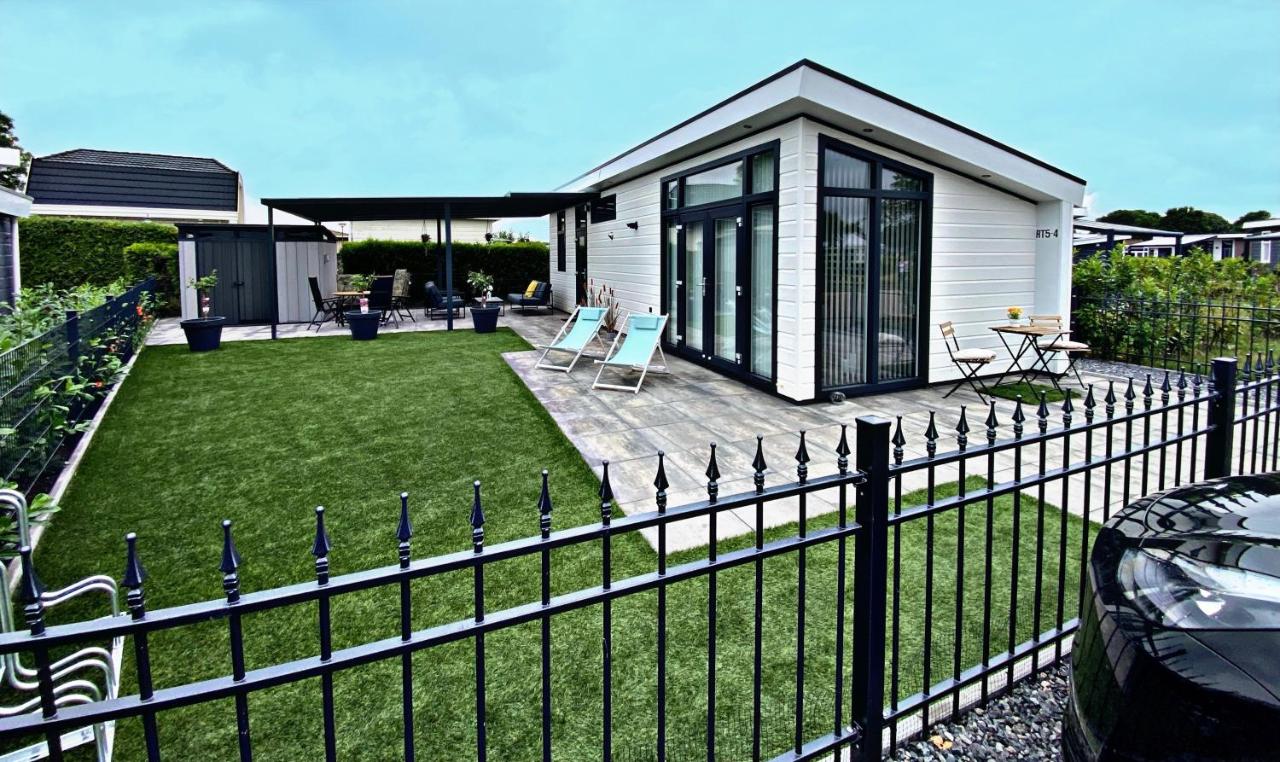 Ferienhaus LuxChalet #VAJU Lathum# am See, Strand, Pool, Nationalpark - Ferienwohnung Lathum